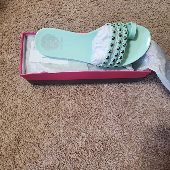 Vince camuto Edolyn Studded Toe Loop Slide Sandal - Picture 11 of 13